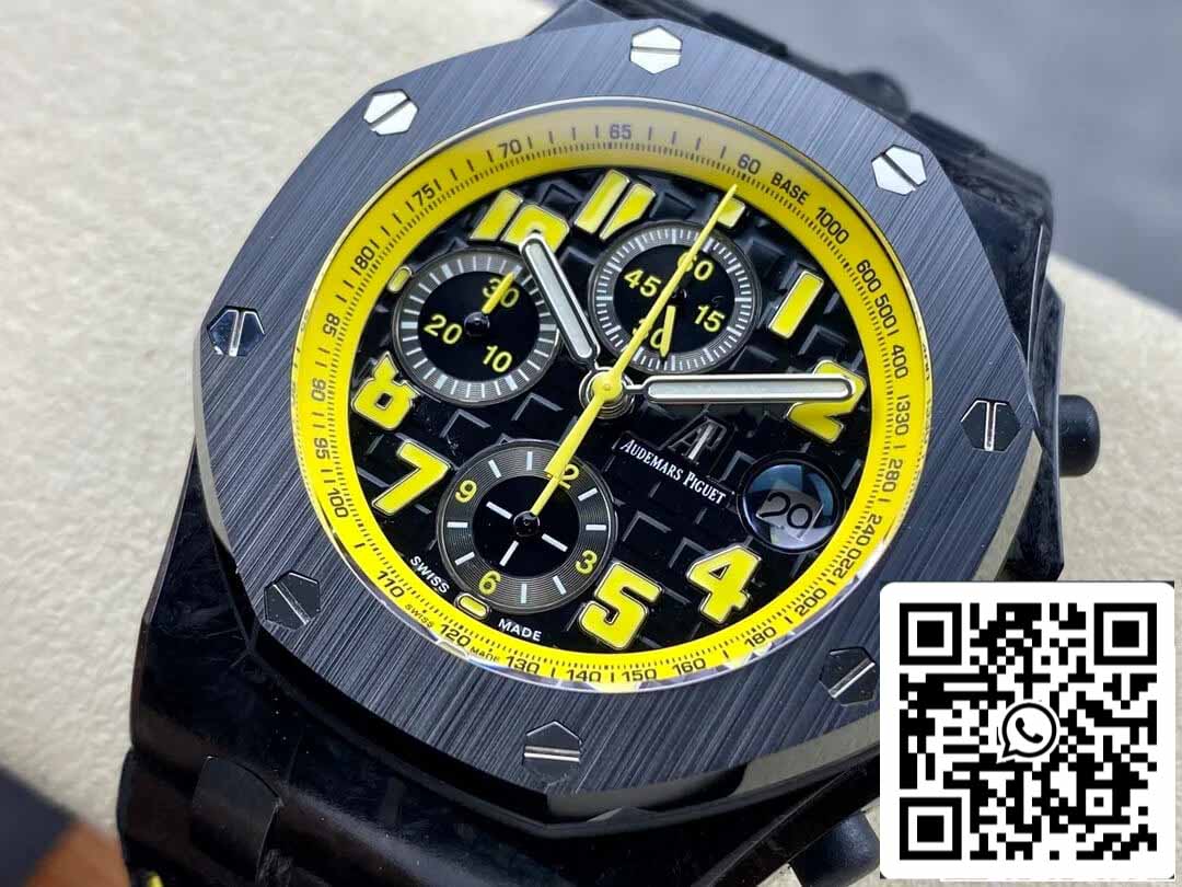 Audemars Piguet Royal Oak Offshore 26176FO.OO.D101CR.02 1:1 edição melhor JJF Fabbrica mostrador preto