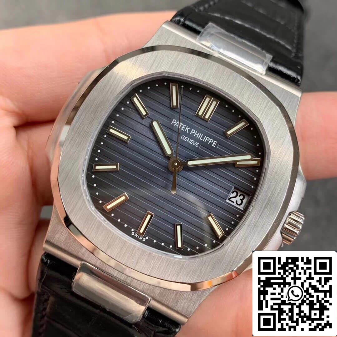 Patek Philippe Nautilus 5711G 1:1 Best Edition PPF Fabbrica V4 Blue Dial Swiss ETA324