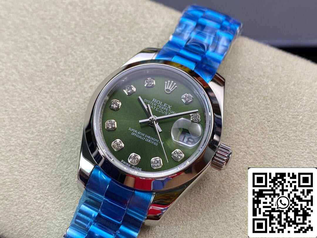 Rolex Datejust 28MM 1:1 edizione migliore BP Fabbrica quadrante verde