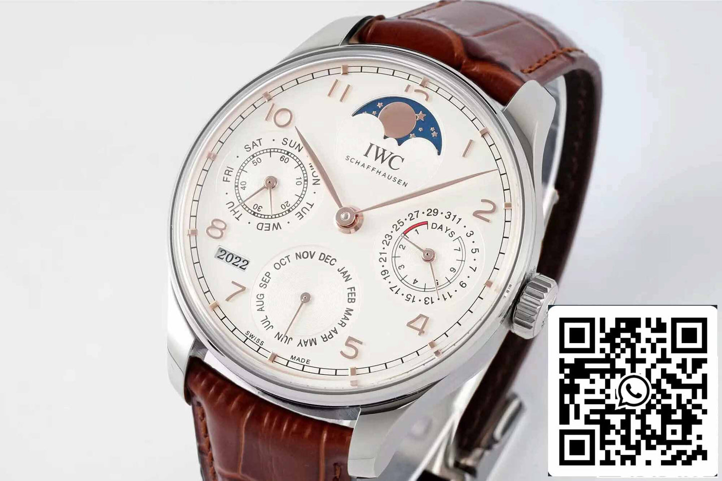 IWC Portuguese Perpetual Calendar IW503307 1:1 edizione migliore APS Fabbrica quadrante bianco