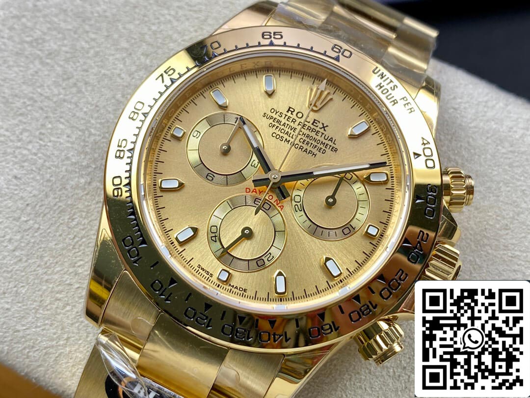 Rolex Daytona M116508-0003 1:1 edizione migliore BT Fabbrica Oro quadrante
