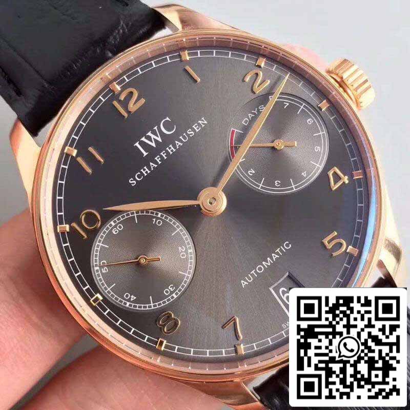 IWC Portugieser IW500702 ZF Fabbrica 1:1 Best Edition Swiss ETA52010 Gray Ardoise Dial