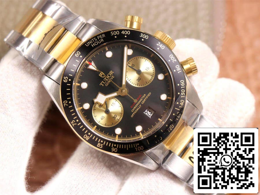 Tudor Heritage Black Bay M79363N-0001 1:1 Best Edition TW Fabbrica Gold cinturino