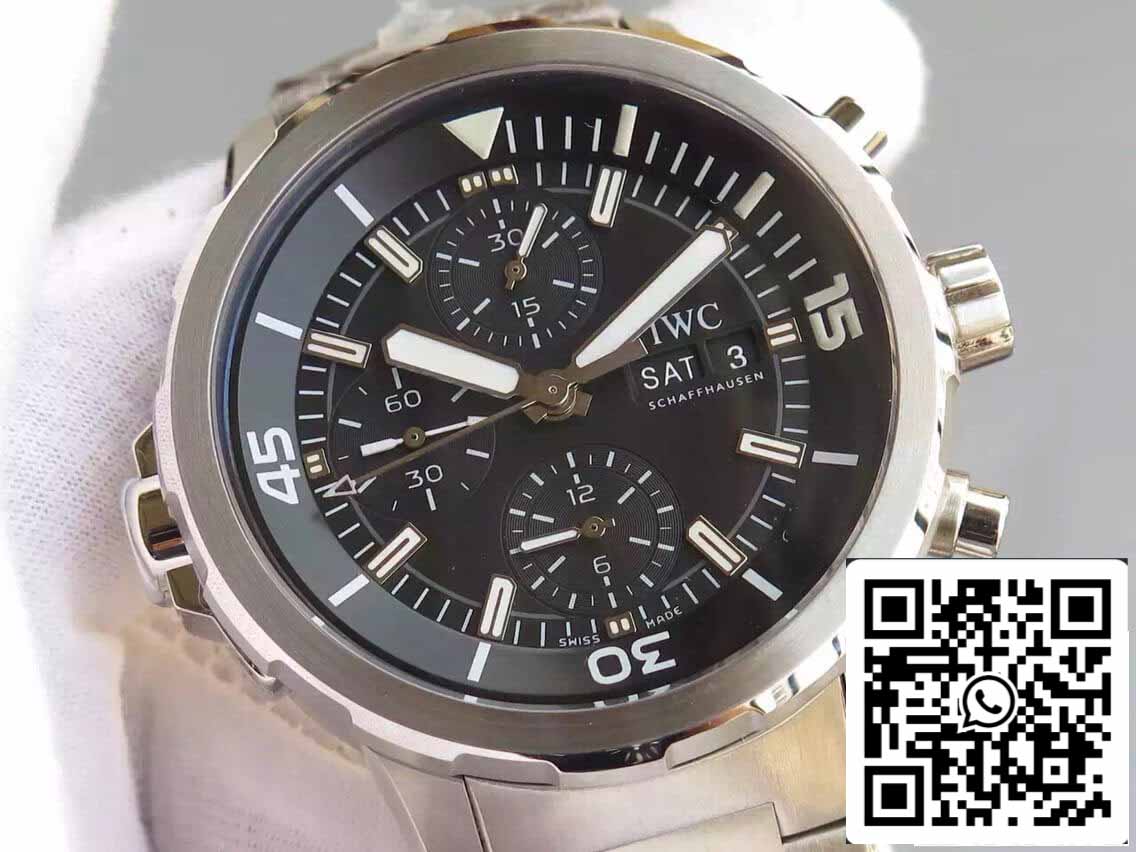 IWC Aquatimer IW376804 1:1 Best Edition V6 Fabbrica Black Dial
