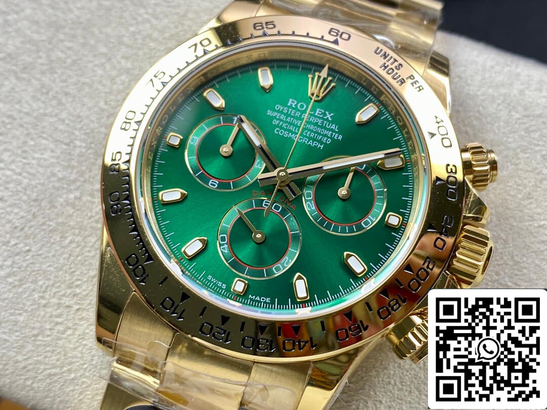 Rolex Daytona M116508-0013 1:1 edizione migliore BT Fabbrica quadrante verde