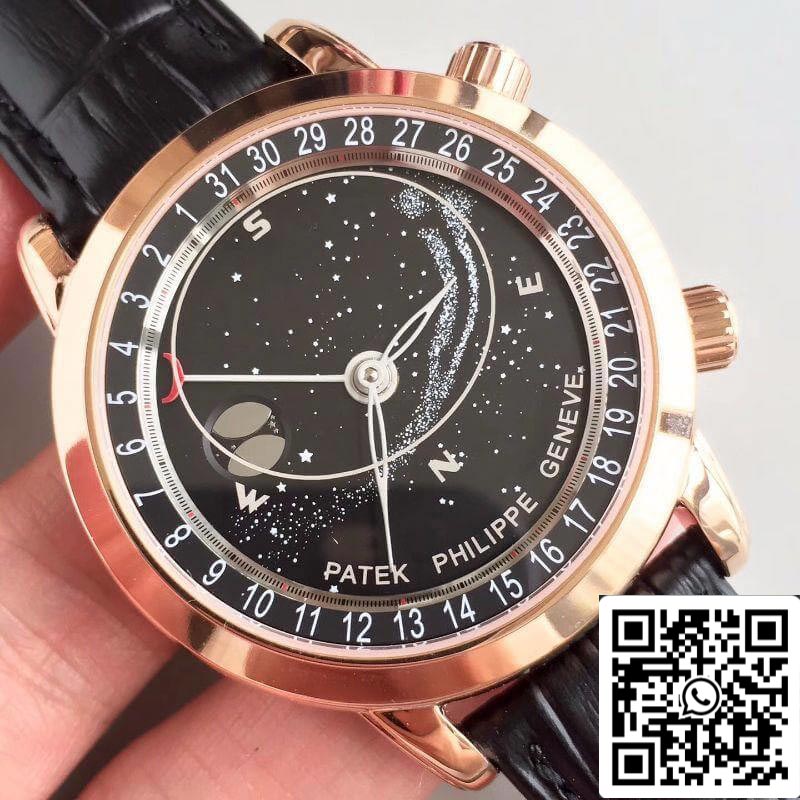 Patek Philippe Grand Complications 6102R-001 TW Fabbrica 1:1 Best Edition Swiss ETA240 Celestial Black Rotating Dial