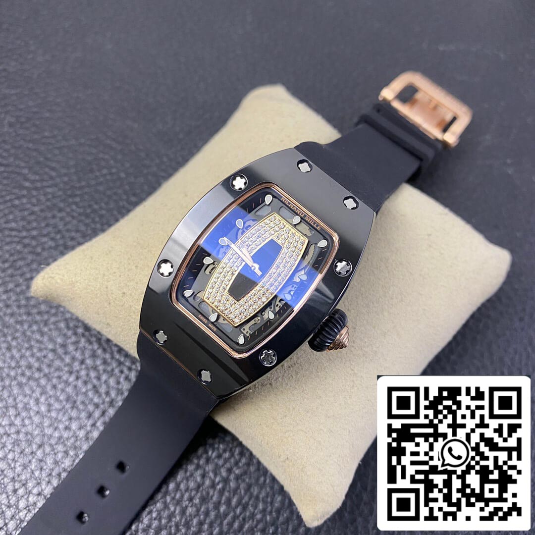 Richard Mille RM 07-01 1:1 Best Edition RM Fabbrica Blue Ceramic