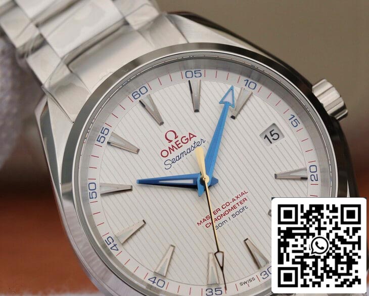 Omega Seamaster 231.10.42.21.02.002 1:1 edição melhor VS Fabbrica quadrante branco