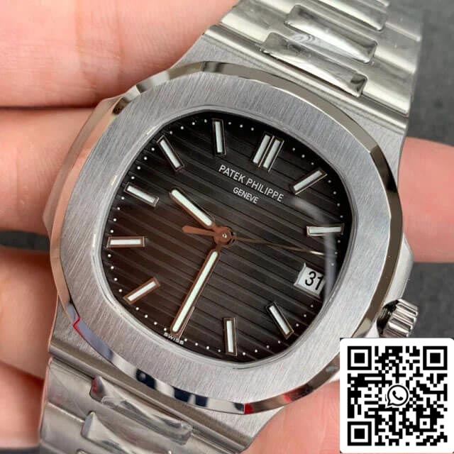 Patek Philippe Nautilus 5711 1:1 edizione migliore GR Fabbrica Grigio quadrante