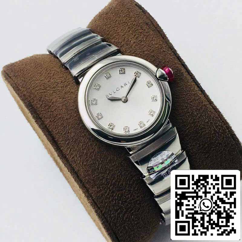 Bvlgari LVCEA 102196 1:1 edizione migliore BV Fabbrica quadrante bianco