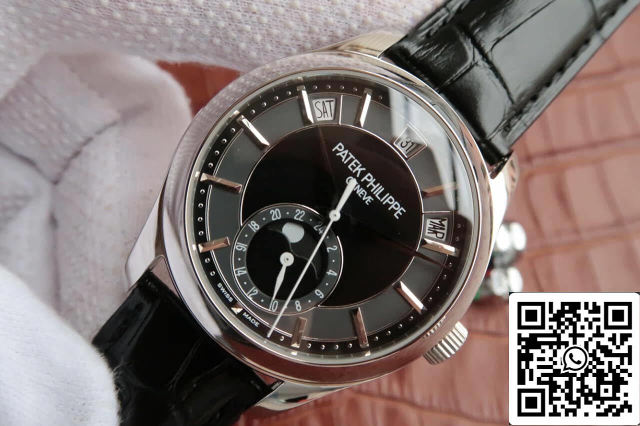 Patek Philippe Complications 5205R-001 1:1 Best Edition KM Fabbrica Cowhide cinturino