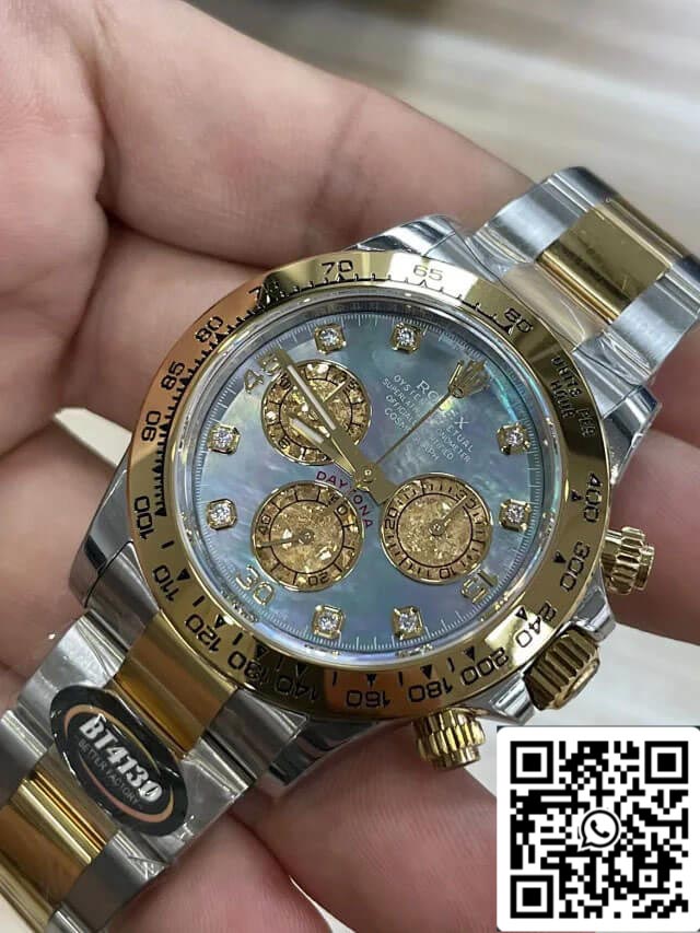 Rolex Daytona M116503-0009 1:1 edizione migliore BT Fabbrica Mother-Of-Pearl quadrante