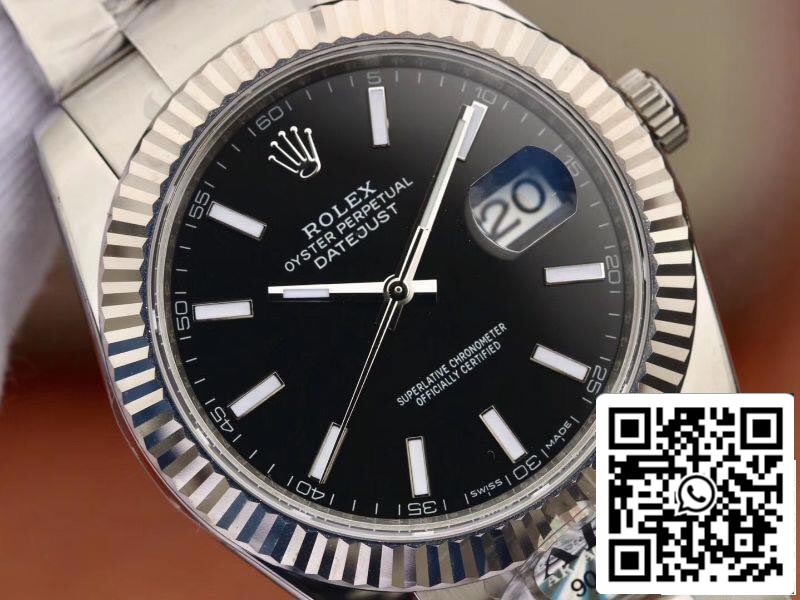 Rolex Datejust 126334 41mm AR Fabbrica Men Watches 1:1 edizione migliore Swiss EAT2824 quadrante nero