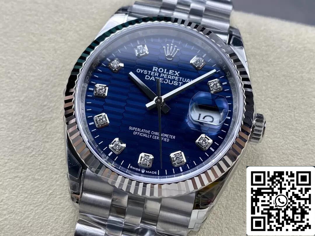 Rolex Datejust M126234-0057 36MM 1:1 edizione migliore VS Fabbrica acciaio inossidabile