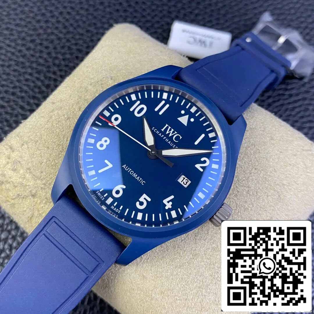 IWC Pilot IW328101 1:1 Best Edition M+ Fabbrica V3 Ceramic Case