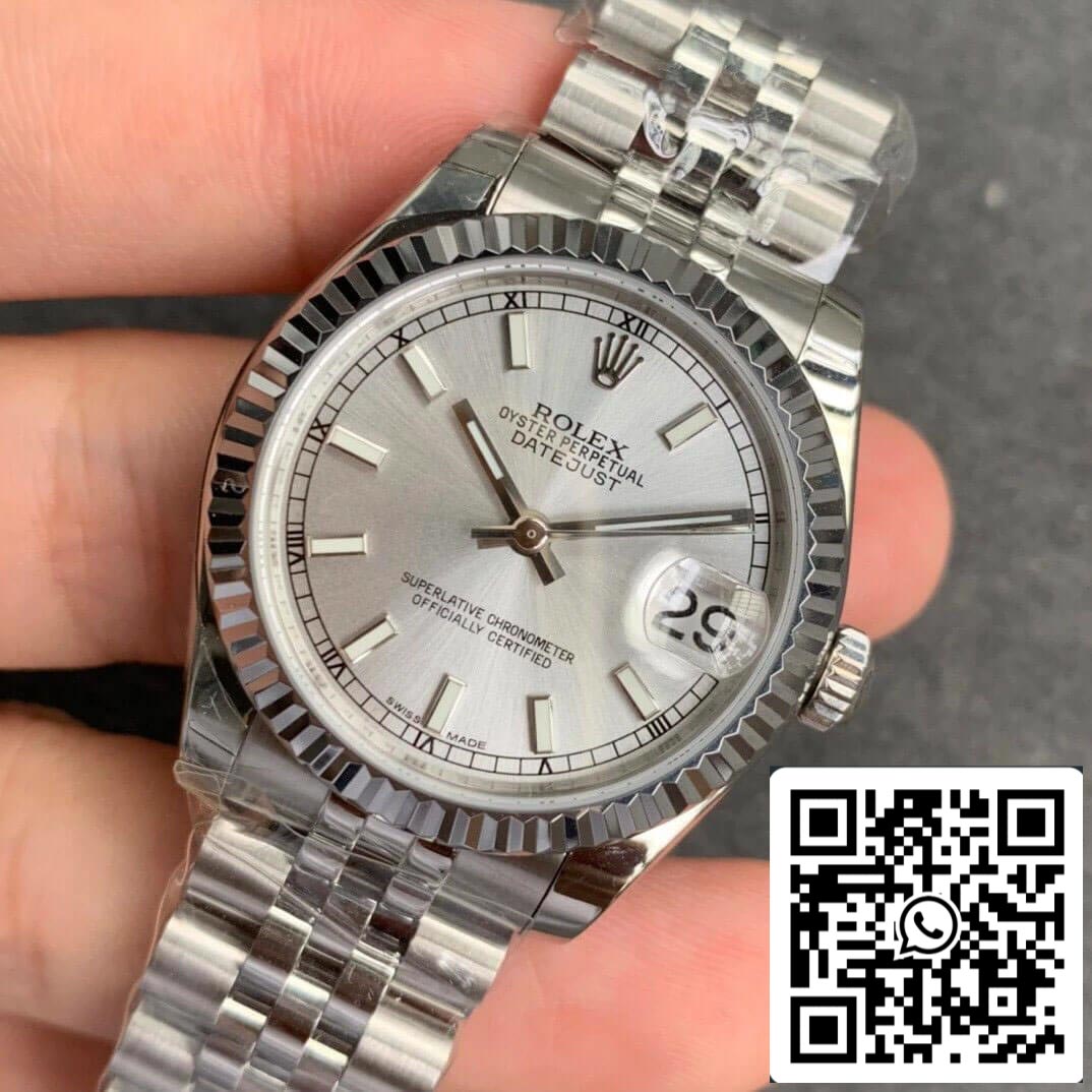 Rolex Datejust M278274-0012 1:1 edizione migliore GS Fabbrica quadrante argento