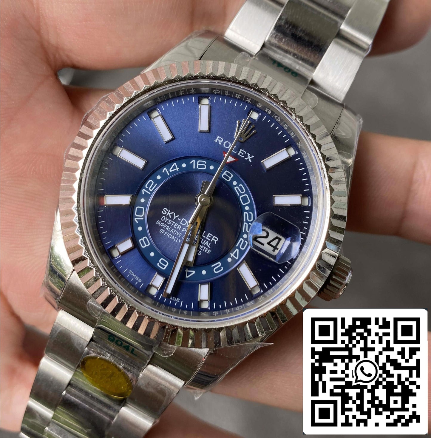 Rolex Sky Dweller M336934-0005 1:1 Best Edition ZF Fabbrica Blue Dial
