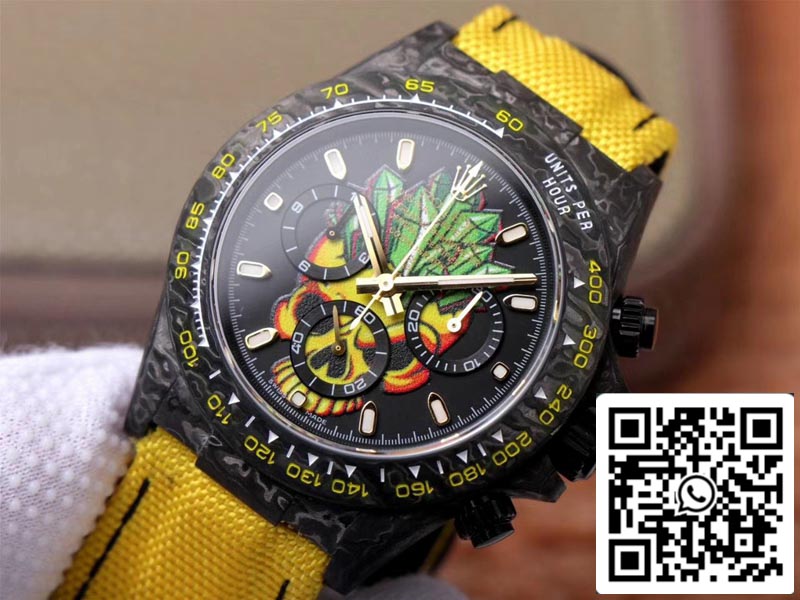 Rolex Daytona Cosmos Color Skull 1:1 Best Edition WWF Fabbrica Swiss ETA7750