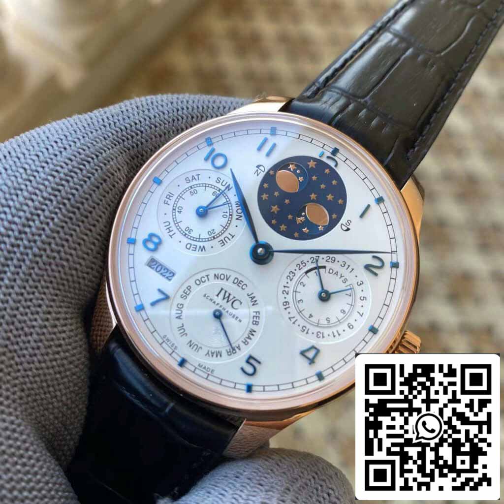 IWC Portuguese Perpetual Calendar IW503405 1:1 edizione migliore APS Fabbrica quadrante bianco
