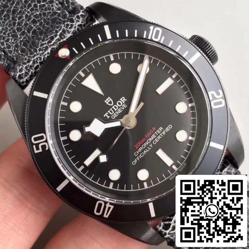 Tudor Heritage Black Bay M79230DK-0004 ZF Fabbrica 1:1 Best Edition Swiss ETA2824-2 Gray Distressed Leather cinturino