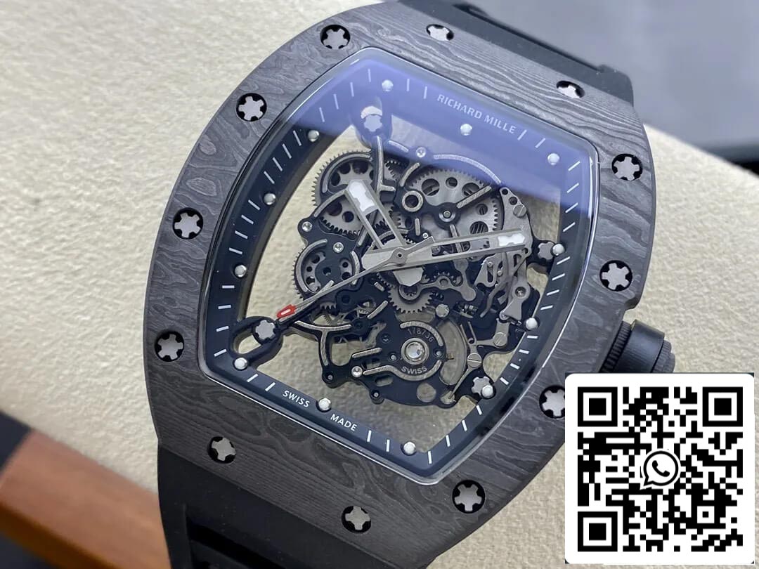 Richard Mille RM-055 1:1 edizione migliore BBR Fabbrica fibra di carbonio