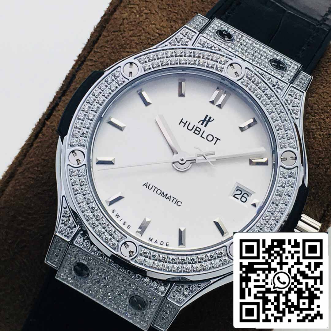 Hublot Classic Fusion 565.NX.1171.LR.1704 38MM 1:1 edição melhor HB Fabric quadrante preto