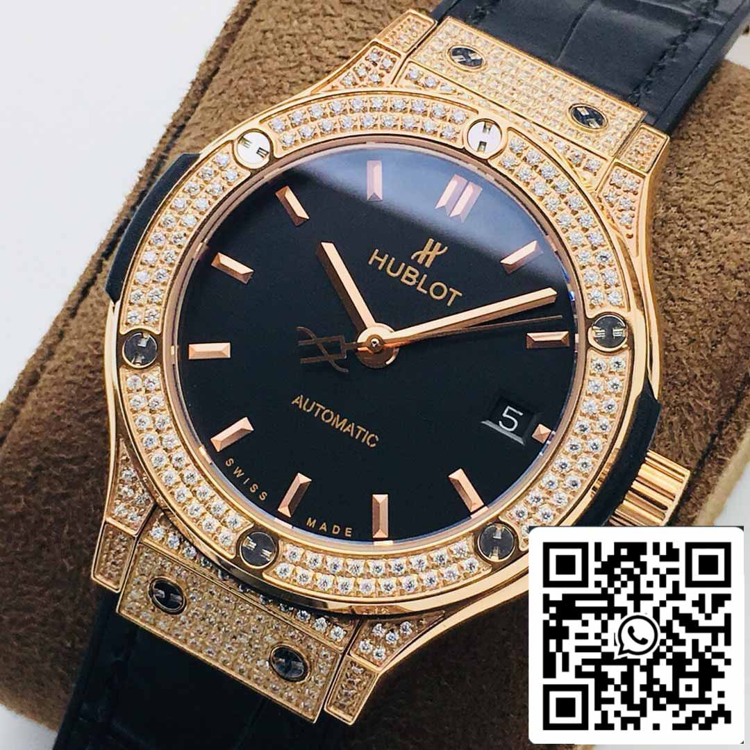 Hublot Classic Fusion 565.OX.1480.LR.1604 38MM 1:1 edizione migliore HB Fabbrica Diamond Cassa
