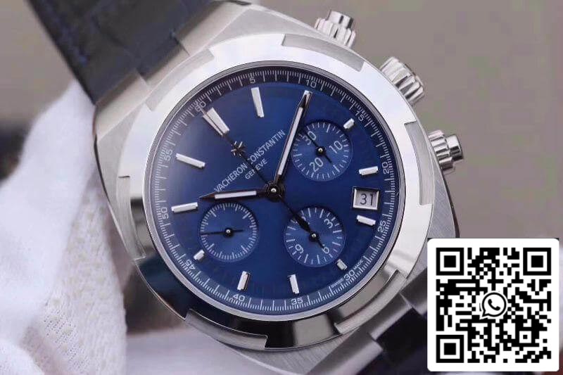 Vacheron Constantin Overseas 5500V/110A-B148 8F Fabbrica 1:1 edizione migliore Swiss ETA7750 quadrante blu