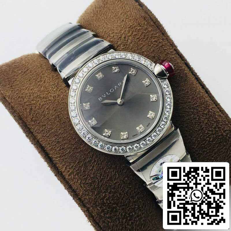 Bvlgari LVCEA 1:1 edizione migliore BV Fabbrica Diamond Gray quadrante