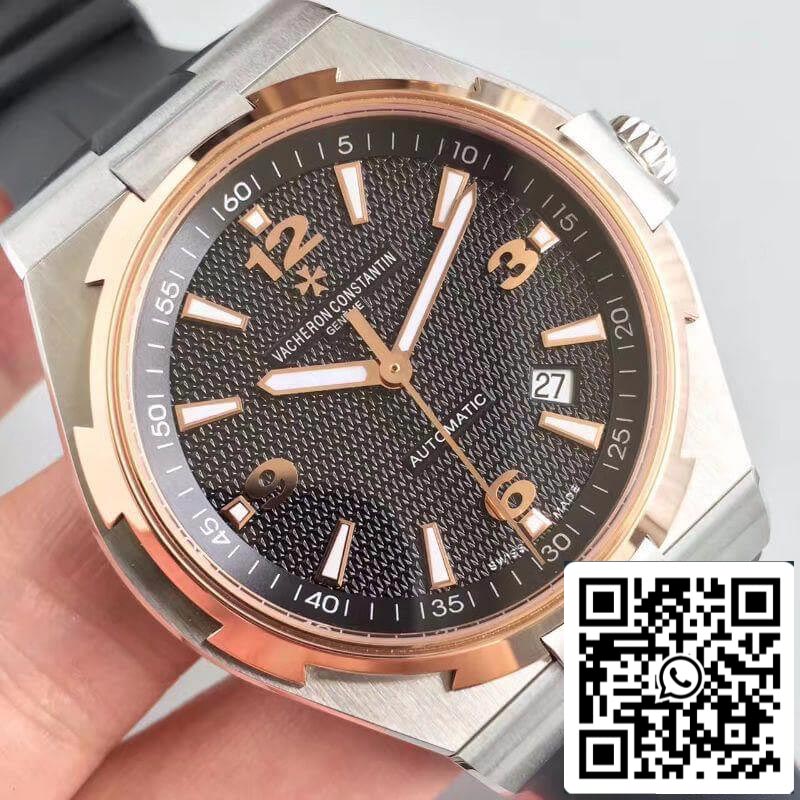 Vacheron Constantin Overseas 47040 JJ Fabbrica 1:1 edizione migliore Swiss ETA9015 Black Rubber cinturino