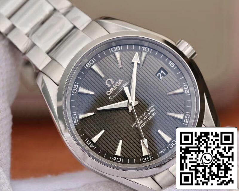 Omega Seamaster Aqua Terra 150M 231.10.42.21.02.002 VS Fabbrica 1:1 edizione migliore Swiss ETA8500 Grigio Texturizado quadrante