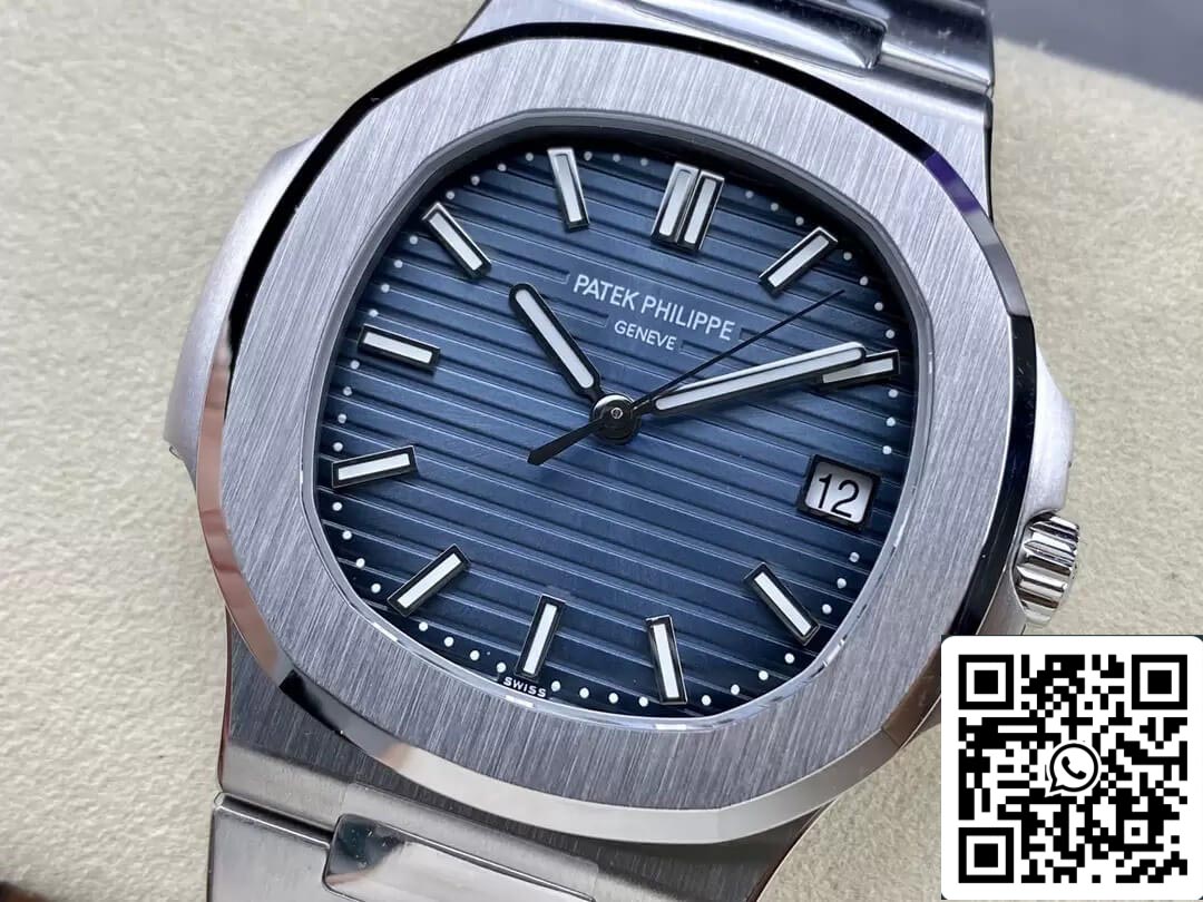 Patek Philippe Nautilus 5811/1G-001 1:1 edizione migliore 3K Fabbrica quadrante blu