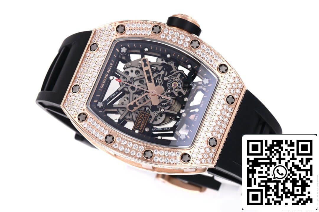 Richard Mille RM035 Americas 1:1 Best Edition KV Fabbrica Diamond Case