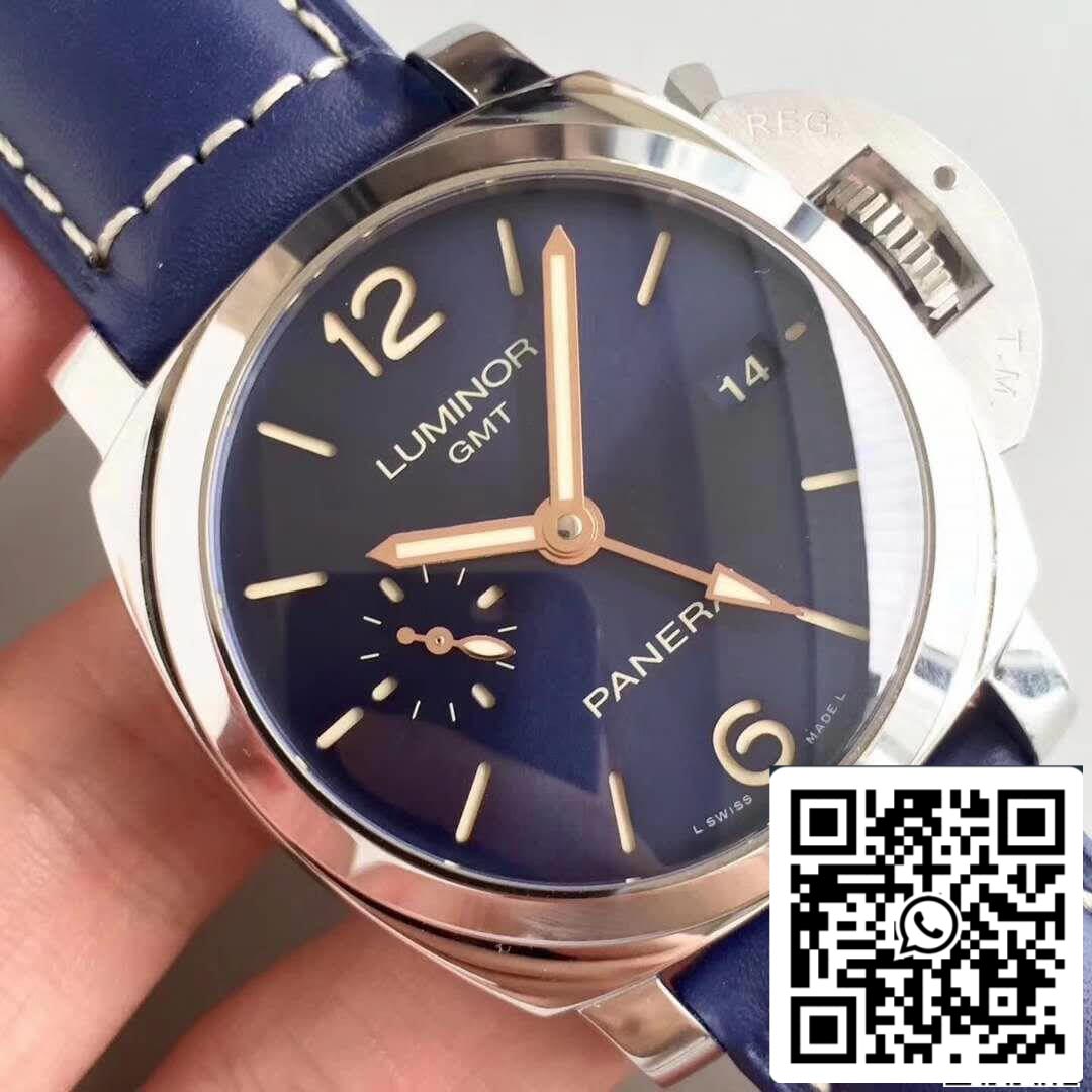 Panerai Luminor 1950 PAM688 ZF Fabbrica 1:1 Best Edition Swiss ETA P9001 Blue Leather cinturino