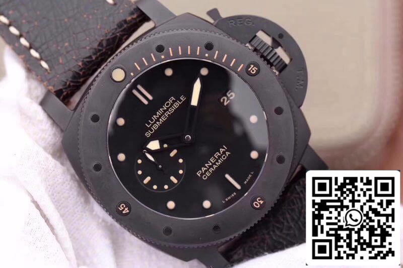 Panerai Luminor Submersible PAM508 VS Fabbrica 1:1 edizione migliore Swiss ETA P9000 Nero Superlumed quadrante