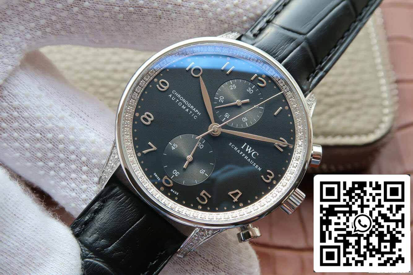 IWC Portugieser IW371440 1:1 Best Edition ZF Fabbrica Black Dial