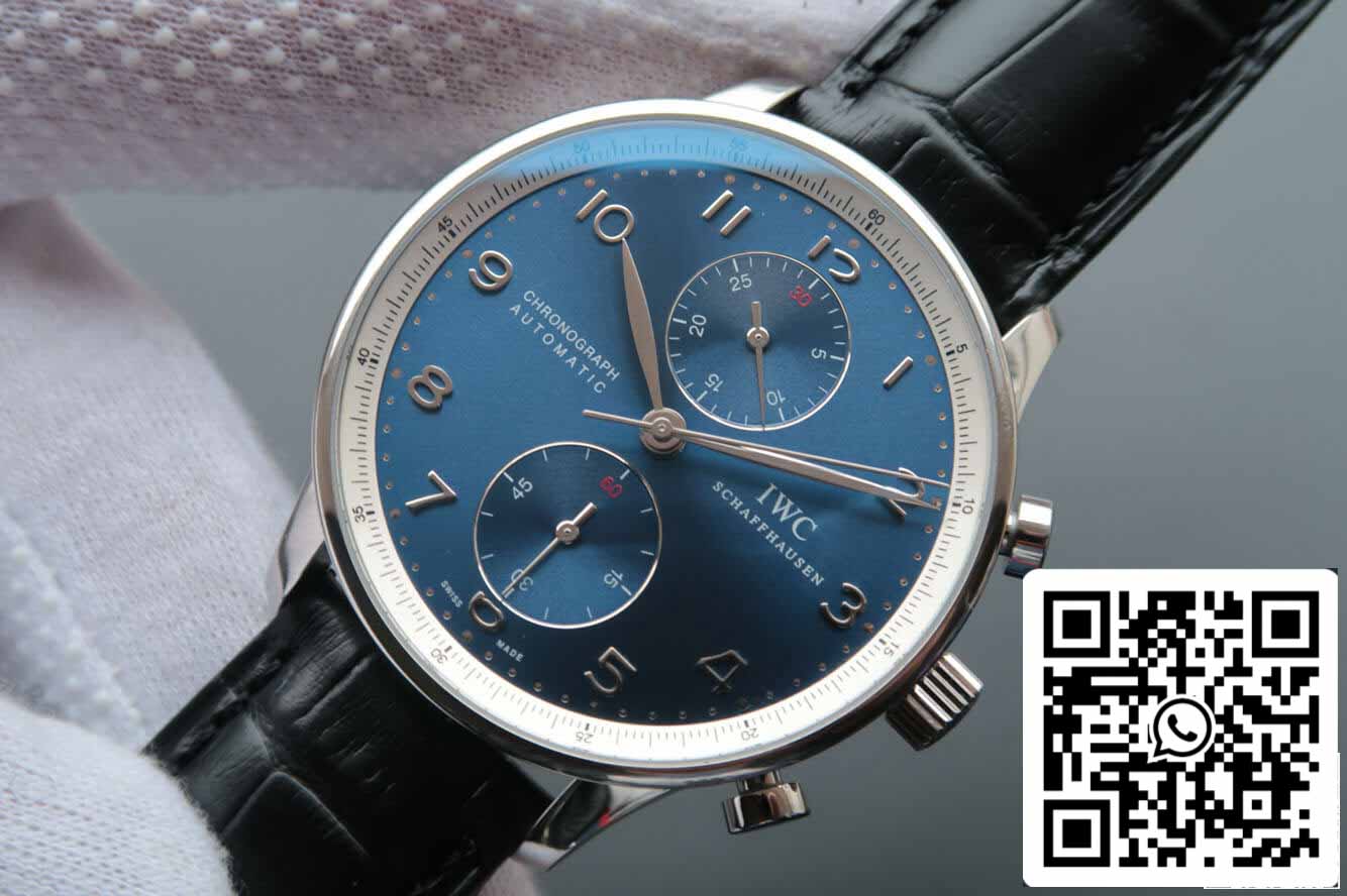 IWC Portugieser IW371432 1:1 Best Edition ZF Fabbrica V7 Blue Dial