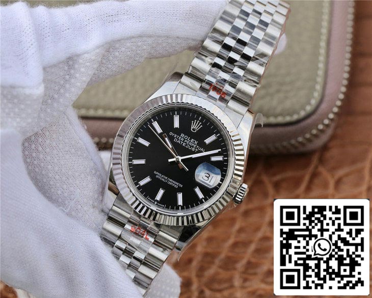 Rolex Datejust M126234-0015 1:1 edizione migliore GM Fabbrica quadrante nero