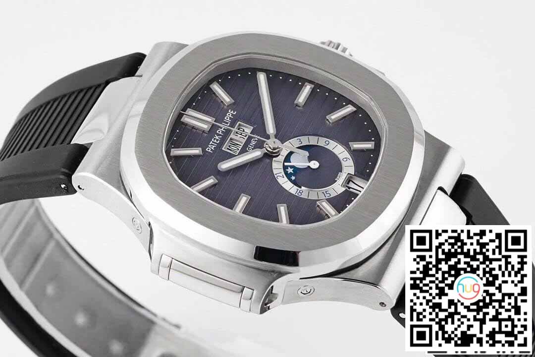Patek Philippe Nautilus 5726A-001 1:1 Best Edition PPF Fabbrica Rubber cinturino