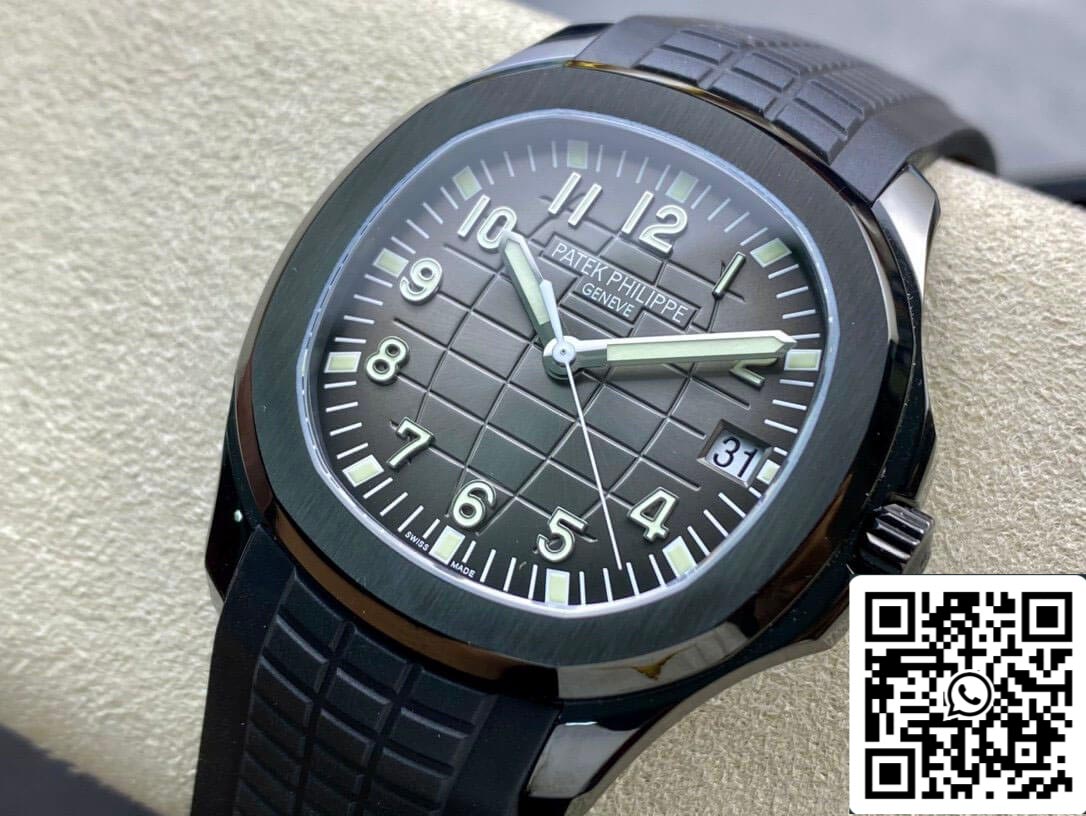 Patek Philippe Aquanaut PP5167 1:1 Best Edition ZF Fabbrica DLC Rubber cinturino