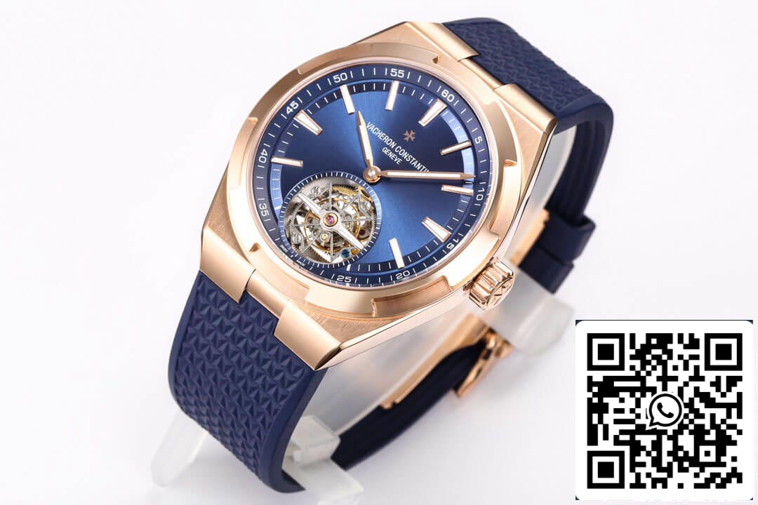 Vacheron Constantin Overseas Tourbillon 6000V/110R-B733 1:1 edizione migliore BBR Fabbrica Gomma cinturino