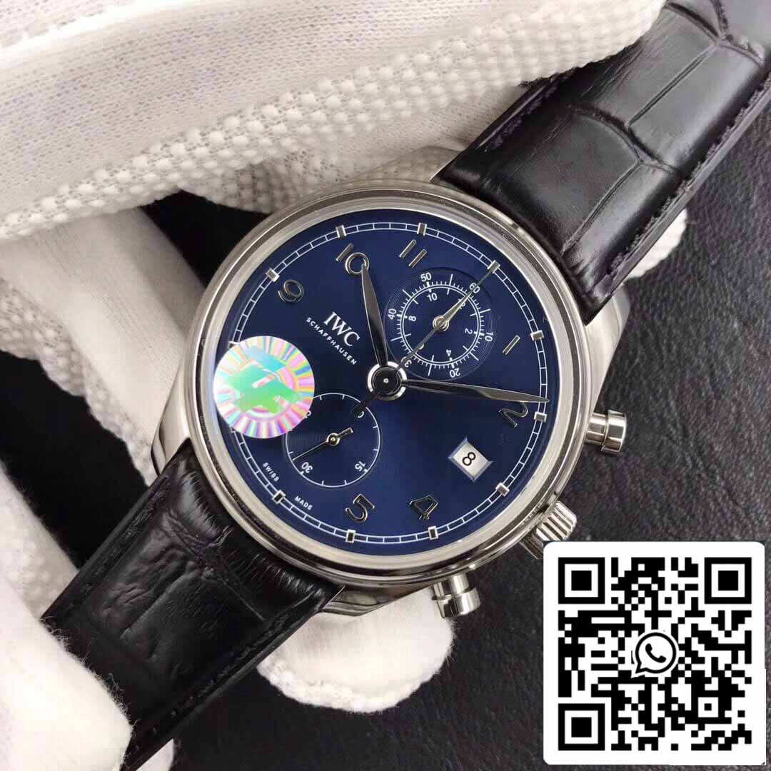 IWC Portugieser IW390303 1:1 Mejor edición ZF Fabbrica esfera azul