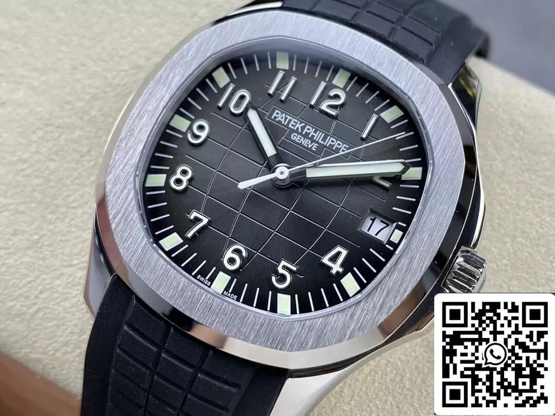 Patek Philippe Aquanaut 5167A-001 1:1 edizione migliore 3K Fabbrica V2 Versione acciaio inossidabile
