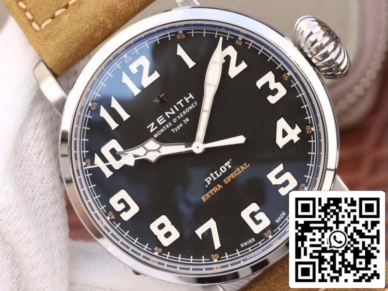 Zenith Pilot 03.2430.3000/21.C738 XF Fabbrica 1:1 Best Edition Swiss ETA2824-2