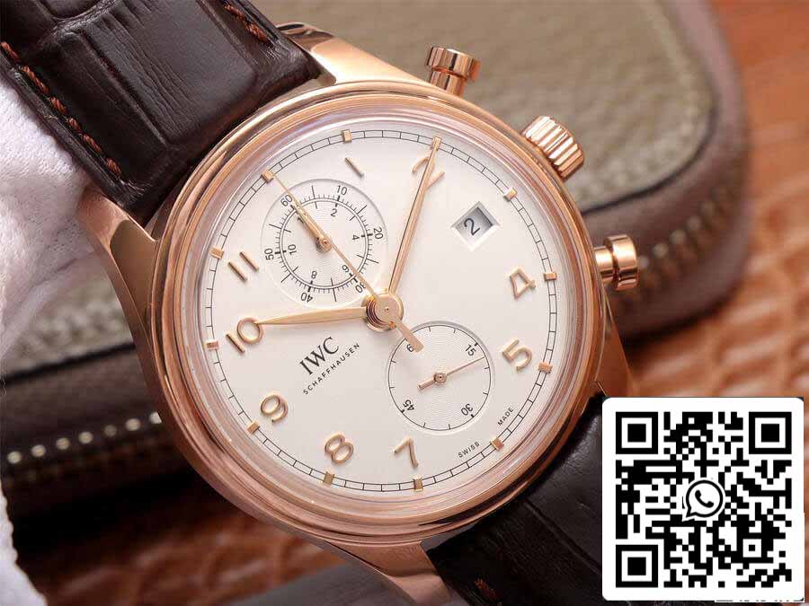 IWC Portugieser IW390301 1:1 Best Edition ZF Fabbrica White Dial