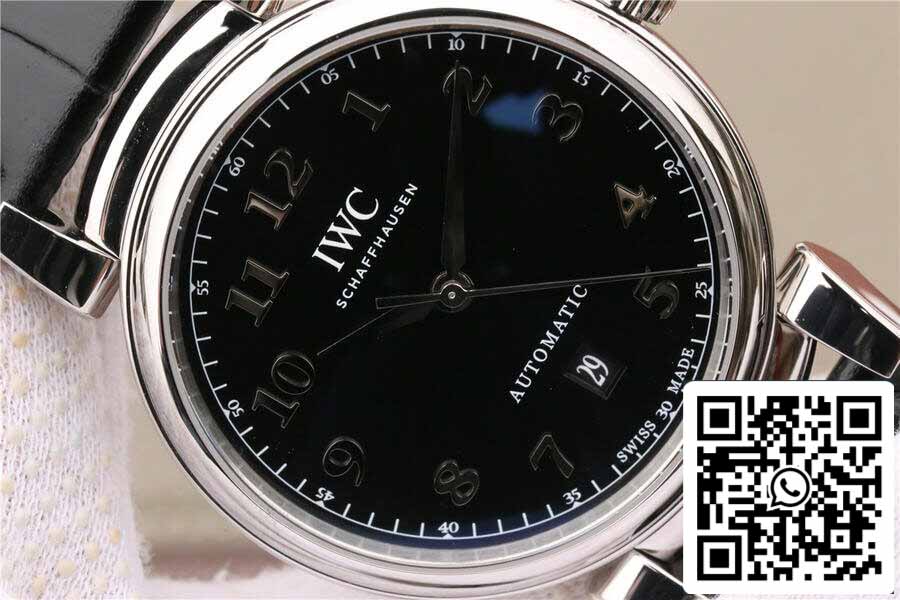 IWC Da Vinci IW356601 1:1 Best Edition MKS Fabbrica Black Dial