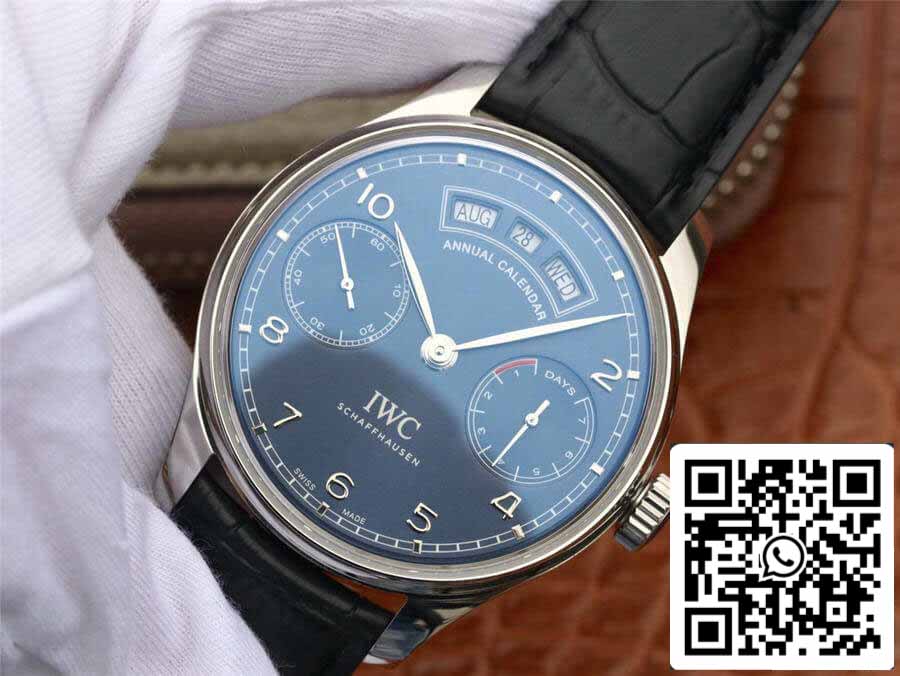IWC Portugieser IW503502 1:1 Best Edition ZF Fabbrica Blue Dial