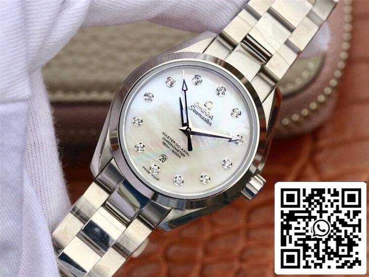 Omega Seamaster 231.10.34.20.55.002 Aqua Terra 150M 1:1 edizione migliore 3S Fabbrica quadrante bianco