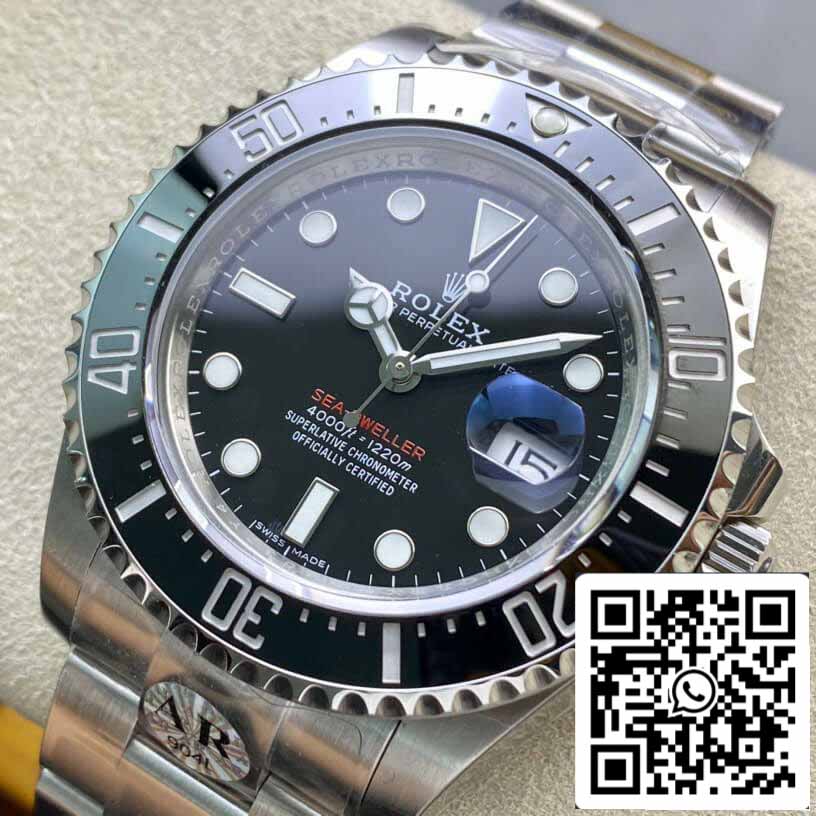 Rolex Sea-Dweller 126600 AR Fabbrica quadrante nero 1:1 edizione migliore Swiss ETA2824