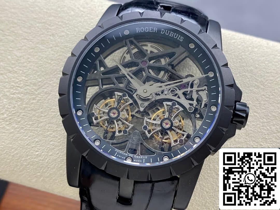 Roger Dubuis Excalibur RDDBEX0364 1:1 edizione migliore YS Fabbrica Tourbillon Skeleton Dial